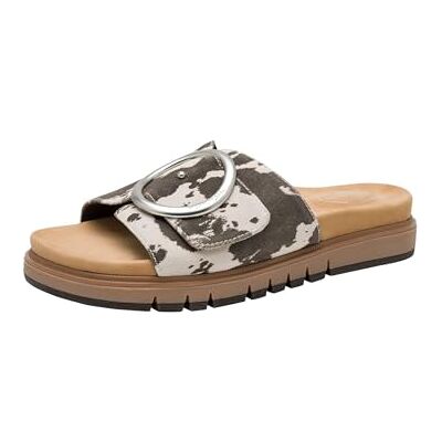 Tamaris dam komfort damsandaletter av läder eleganta platta sandaler, ko, 38 EU Tamaris dam komfort damsandaletter av läder eleganta platta sandaler, ko, 38 EU