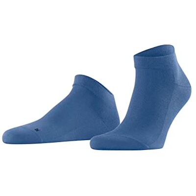FALKE , Sensitive London-sneakers, tryckfri, komfortlinning, platt söm mot tryckpunkter, bekväma diabetiker, vardag, affärer, andas, hållbar bomull, 1 par, Blå safir 6055, 39-42 EU FALKE , Sensitive London-sneakers, tryckfri, komfortlinning, platt söm mot tryckpunkter, bekväma diabetiker, vardag, affärer, andas, hållbar bomull, 1 par, Blå safir 6055, 39-42 EU