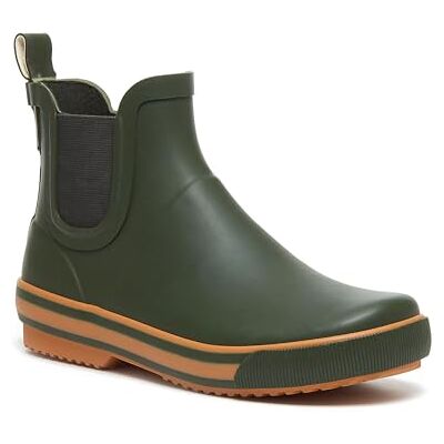 Rocket Dog Women's Rainbow Rubber Rain Boot, Green, 6 Rocket Dog Women's Rainbow Rubber Rain Boot, Green, 6