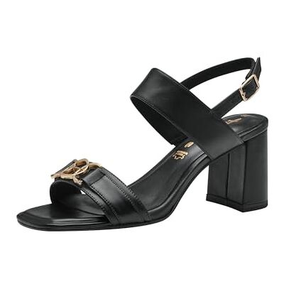 Tamaris dam 1–28333-42 sandal med klack, svart, 37 EU Tamaris dam 1–28333-42 sandal med klack, svart, 37 EU