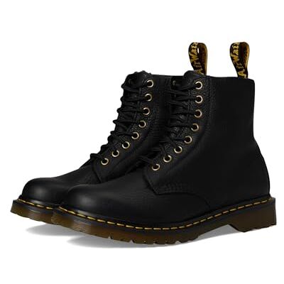 Dr. Martens Unisex-vuxen 1460 Warmwair Grizzly läderstövlar strid, Svart, 11 Women/10 Men Dr. Martens Unisex-vuxen 1460 Warmwair Grizzly läderstövlar strid, Svart, 11 Women/10 Men