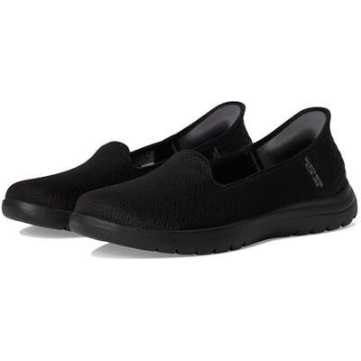 Skechers dam Sneaker Flex i farten, Svart textil, 36 EU Skechers dam Sneaker Flex i farten, Svart textil, 36 EU