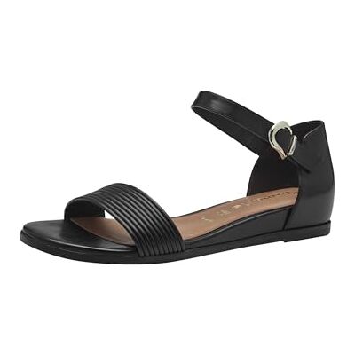 Tamaris sandal 1–28110-42 bred, svart, 36 EU Tamaris sandal 1–28110-42 bred, svart, 36 EU