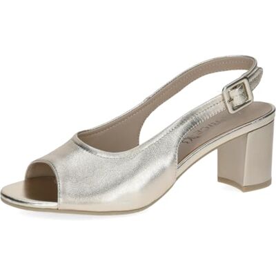 CAPRICE dam 9-28307-46 sandal med klack, LT.Gold Metal, 39 EU CAPRICE dam 9-28307-46 sandal med klack, LT.Gold Metal, 39 EU