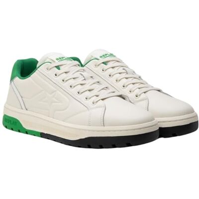 Replay Gemini Star HF sneakers, 115 Off WHT grön, 43 EU, 115 Off Wht Green, 43 EU Replay Gemini Star HF sneakers, 115 Off WHT grön, 43 EU, 115 Off Wht Green, 43 EU