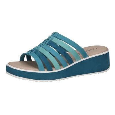 CAPRICE Damer 9-27201-44 sandal, Blå kam, 40 EU CAPRICE Damer 9-27201-44 sandal, Blå kam, 40 EU