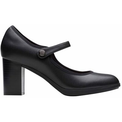 Clarks Bayla Lily Womens Black Leather, 4.5 Clarks Bayla Lily Womens Black Leather, 4.5