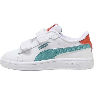PUMA Smash 3.0 L V Inf, unisex-barn gymnastikskor, 0-24, Östersjövit blå, 25 EU, Blå Östersjön Vit, 25 EU PUMA Smash 3.0 L V Inf, unisex-barn gymnastikskor, 0-24, Östersjövit blå, 25 EU, Blå Östersjön Vit, 25 EU