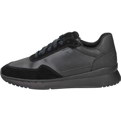 Geox Herr U BRANTHON sneakers, svart, 44 EU, svart, 44 EU Geox Herr U BRANTHON sneakers, svart, 44 EU, svart, 44 EU