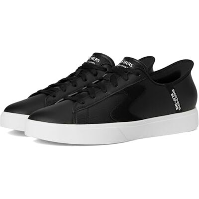 Skechers Herr handsfree Slip-ins Eden Lx Strando Sneaker, Svart vit, 42.5 EU Skechers Herr handsfree Slip-ins Eden Lx Strando Sneaker, Svart vit, 42.5 EU