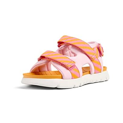 Camper Flickor Oruga Kids platt sandal, flerfärgad, 38 EU Camper Flickor Oruga Kids platt sandal, flerfärgad, 38 EU