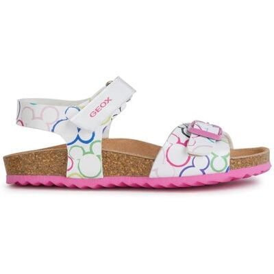 Geox J Adriel Girl C Sandal, vit/flerfärgad, 38 EU, Vit flerfärgad, 38 EU Geox J Adriel Girl C Sandal, vit/flerfärgad, 38 EU, Vit flerfärgad, 38 EU