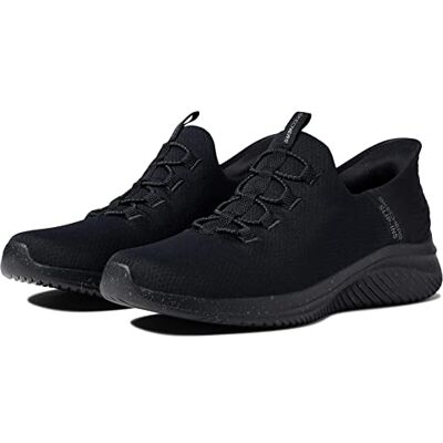 Skechers Herr Ultra Flex 3.0 Right Away tofflor, svart, 43 EU Skechers Herr Ultra Flex 3.0 Right Away tofflor, svart, 43 EU