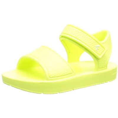 Fitflop Unisex barn Iqushion barn ergonomisk rygg rem sandal, Elektrisk gul, 25 EU Fitflop Unisex barn Iqushion barn ergonomisk rygg rem sandal, Elektrisk gul, 25 EU