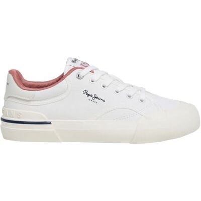 Pepe Jeans dam Taylor Basic W sneak, vit (vit), 4 UK Pepe Jeans dam Taylor Basic W sneak, vit (vit), 4 UK