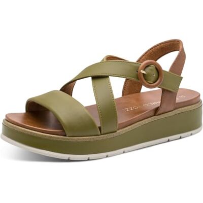 MARCO TOZZI dam 2–28501-46 sandaler, FERN Green COM, 36 EU MARCO TOZZI dam 2–28501-46 sandaler, FERN Green COM, 36 EU