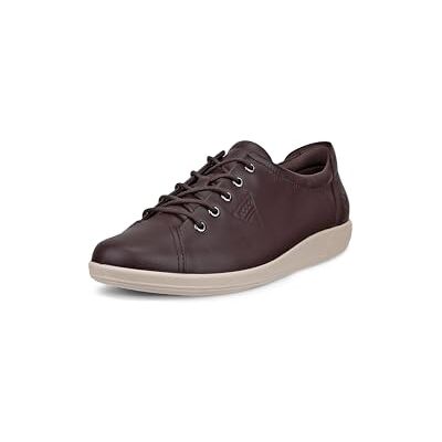 ECCO Women's SOFT 2.0 LACE Garnet Brown 35 ECCO Women's SOFT 2.0 LACE Garnet Brown 35