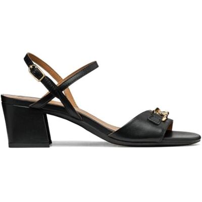 Geox Damer D New ERAKLIA 50 Heeled Sandal, svart, 39,5 EU, svart, 39.5 EU Geox Damer D New ERAKLIA 50 Heeled Sandal, svart, 39,5 EU, svart, 39.5 EU