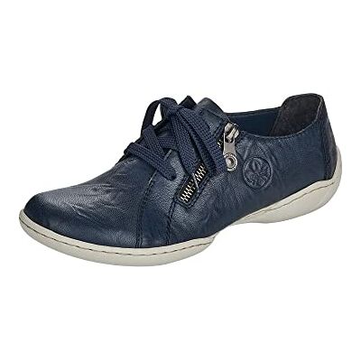 Rieker Damer 58821 lågskor dam Sneaker , blå, 36 EU Rieker Damer 58821 lågskor dam Sneaker , blå, 36 EU