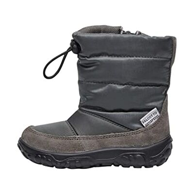 Falcotto Poznurr Unisex Baby stövlar 0-24, Grå, 20 EU Falcotto Poznurr Unisex Baby stövlar 0-24, Grå, 20 EU