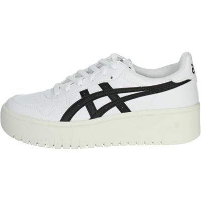 ASICS S Platform Dam Sportstyle Sneakers, Vit/Svart, 42, Vit svart, 42 EU ASICS S Platform Dam Sportstyle Sneakers, Vit/Svart, 42, Vit svart, 42 EU