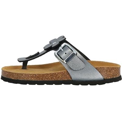 Lurchi Flickor 95l7003007 glidande sandaler, Gammalt silver, 35 EU Lurchi Flickor 95l7003007 glidande sandaler, Gammalt silver, 35 EU