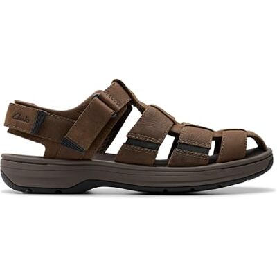 Clarks Saltway Cove Mens Dark Brown Lea, 9 Clarks Saltway Cove Mens Dark Brown Lea, 9
