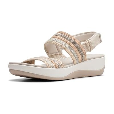 Clarks Arla Stroll Womens Beige Combi, 6 Clarks Arla Stroll Womens Beige Combi, 6