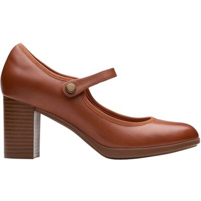 Clarks Bayla Lily Womens Tan Leather, 7 Clarks Bayla Lily Womens Tan Leather, 7