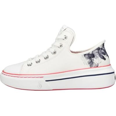 Skechers Dam Snoop One Boss Life Canvas Sneaker, Vitt, 37.5 EU Skechers Dam Snoop One Boss Life Canvas Sneaker, Vitt, 37.5 EU