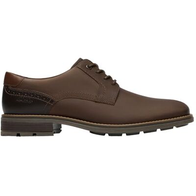 Clarks Emmet Plain Mens Beeswax Leather, 7 Clarks Emmet Plain Mens Beeswax Leather, 7