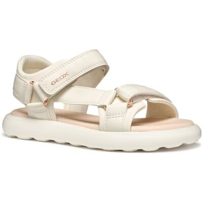 Geox flicka J sandal puffypop gisandal, Lt elfenben, 32 EU Geox flicka J sandal puffypop gisandal, Lt elfenben, 32 EU