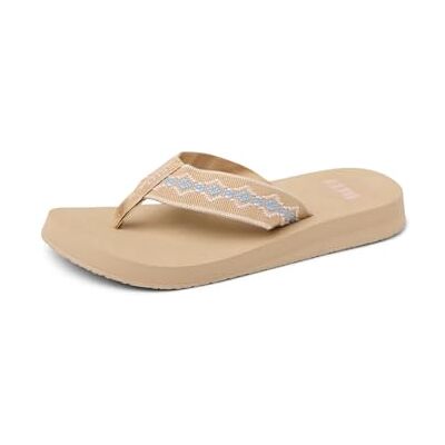 REEF kvinnors Sandy Flip-Flop, Sand, 35.5 EU REEF kvinnors Sandy Flip-Flop, Sand, 35.5 EU