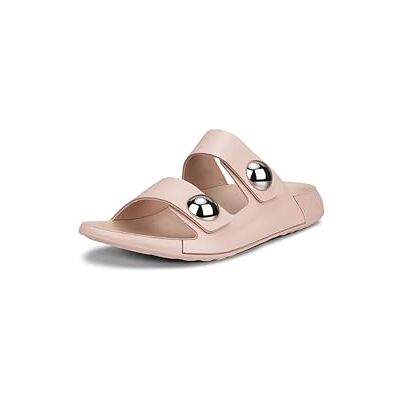 ECCO kvinnors Cozmo två band knapp glidsandal, Rosdamm, 5-5.5 ECCO kvinnors Cozmo två band knapp glidsandal, Rosdamm, 5-5.5
