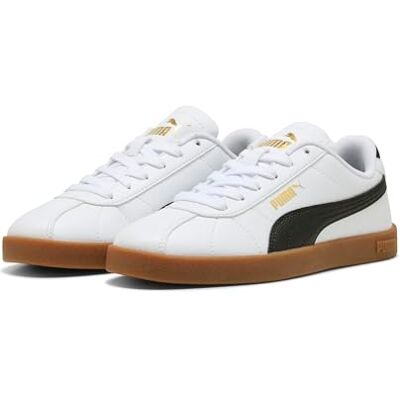 PUMA Unisex Kid's Club Ii Sl Jr Sneaker, vit svart, 36 EU PUMA Unisex Kid's Club Ii Sl Jr Sneaker, vit svart, 36 EU