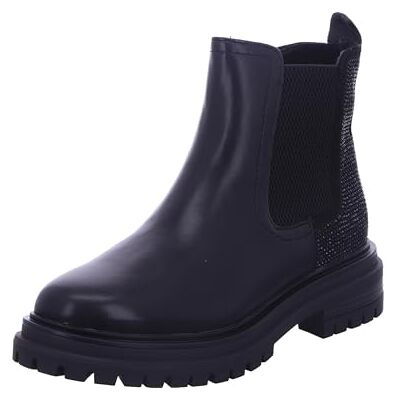 s.Oliver dam 5–25450–45 Chelsea stövlar, svart glitter, 38 EU, Svart glitter, 38 EU s.Oliver dam 5–25450–45 Chelsea stövlar, svart glitter, 38 EU, Svart glitter, 38 EU