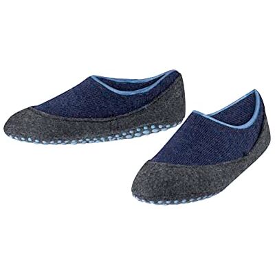 FALKE unisex barn Toffelsocka Cosy Slipper K Hp ull grepp på sula 1 par, Blå Dark Blue 6681, 27-28 FALKE unisex barn Toffelsocka Cosy Slipper K Hp ull grepp på sula 1 par, Blå Dark Blue 6681, 27-28