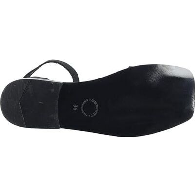 CA'SHOTT A/S Dam CASMARY Wide Strap nubuck platt sandal, svart, 39 EU, svart, 39 EU CA'SHOTT A/S Dam CASMARY Wide Strap nubuck platt sandal, svart, 39 EU, svart, 39 EU
