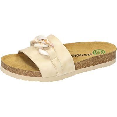 Dr. Brinkmann Dam 700336-08 tofflor, beige, 38 EU, Beige, 38 EU Dr. Brinkmann Dam 700336-08 tofflor, beige, 38 EU, Beige, 38 EU