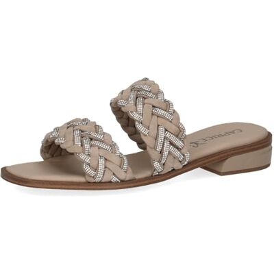 CAPRICE Damer 9-27101-42 platta sandaler, Muldfärgad mocka, 37 EU CAPRICE Damer 9-27101-42 platta sandaler, Muldfärgad mocka, 37 EU