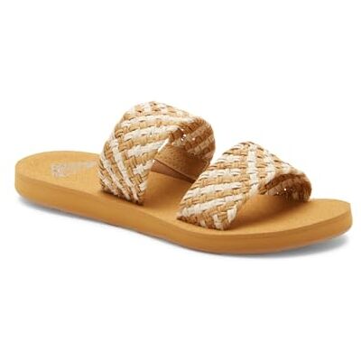 Roxy Damer Porto Slide II sandaler, natural, 37 EU, natur, 37 EU Roxy Damer Porto Slide II sandaler, natural, 37 EU, natur, 37 EU