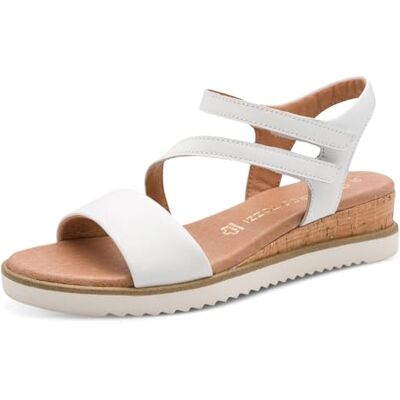 MARCO TOZZI Sandal 2-28705-46, damsandaler, vit, 39 EU MARCO TOZZI Sandal 2-28705-46, damsandaler, vit, 39 EU