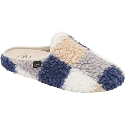 Scholl Dam Maddy Sandal, Blå Multi, 39 EU Scholl Dam Maddy Sandal, Blå Multi, 39 EU