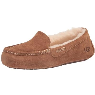 UGG AnsleyMoccasin för kvinnor, Kastanj, 36 EU UGG AnsleyMoccasin för kvinnor, Kastanj, 36 EU