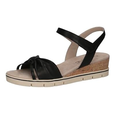 CAPRICE Damer 9-28712-42 kilsandal, Svart nappa, 40 EU CAPRICE Damer 9-28712-42 kilsandal, Svart nappa, 40 EU