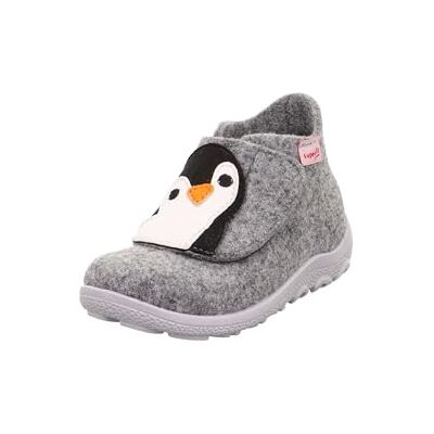 Superfit Jungen HAPPY Hausschuhe, GRAU/SCHWARZ 2000 Superfit Jungen HAPPY Hausschuhe, GRAU/SCHWARZ 2000