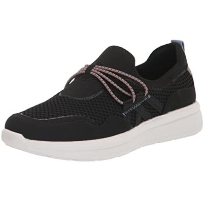 Clarks Ezera Run Loafer, dam, Svart kombi, 41.5 EU Clarks Ezera Run Loafer, dam, Svart kombi, 41.5 EU