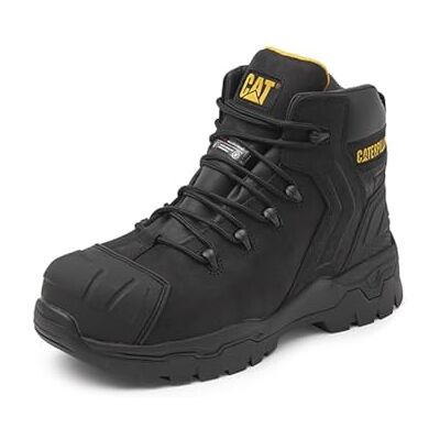 CAT Footwear Herr Everett S3 WR CI H Industrial Boot, Svart, 7 UK, Svart, 41 EU CAT Footwear Herr Everett S3 WR CI H Industrial Boot, Svart, 7 UK, Svart, 41 EU
