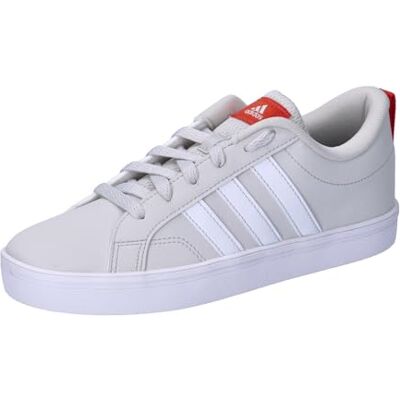 adidas Unisex Vs Pace 2.0 Skor Barn Sneaker, Grå ett moln vit förtryckt röd, 49 1/3 EU adidas Unisex Vs Pace 2.0 Skor Barn Sneaker, Grå ett moln vit förtryckt röd, 49 1/3 EU