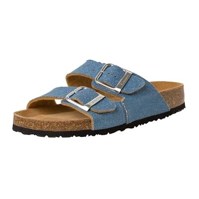 Tamaris dam 1-27534-42 tofflor, Denim, 37 EU Tamaris dam 1-27534-42 tofflor, Denim, 37 EU